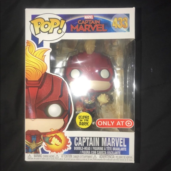 captain marvel target exclusive pop